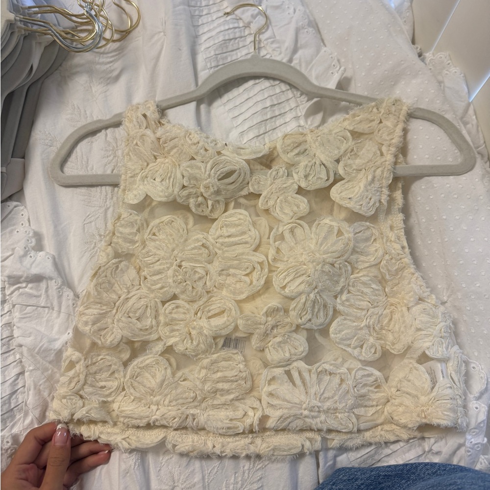 Peppermayo Cream Textured Top
